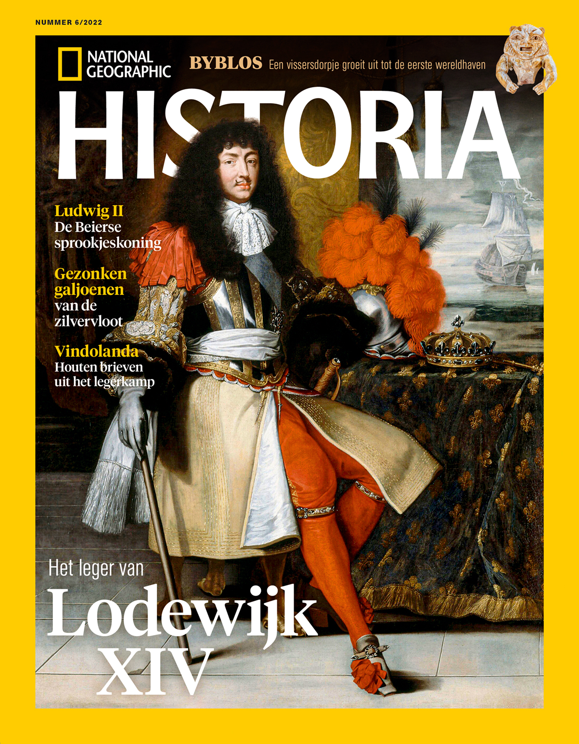 National Geographic Historia 6 2022 - tijdschrift - geschiedenis - Lodewijk XIV